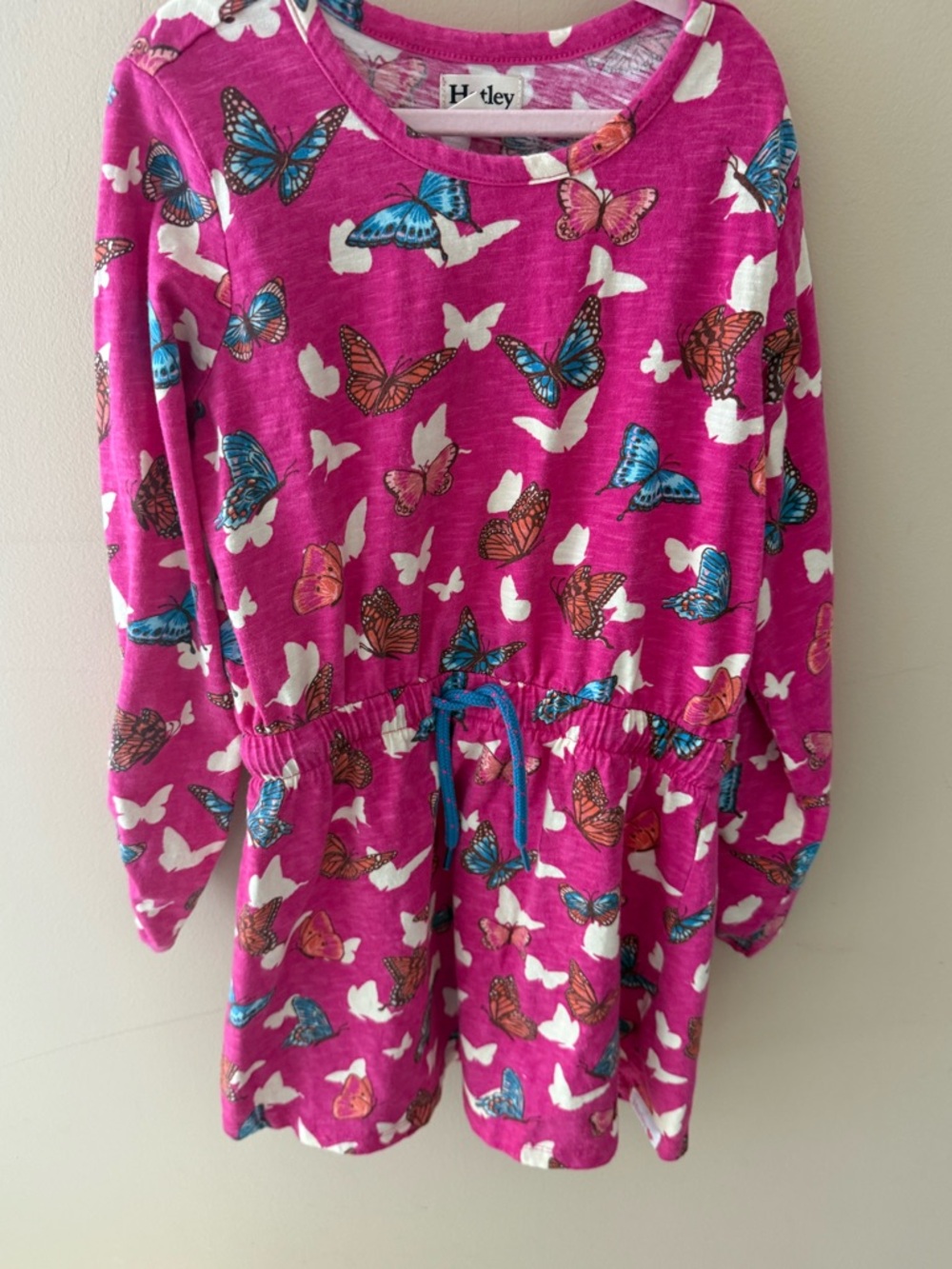 Hartley Pop Out Butterflies Cinched Waist Dress girls size 8
